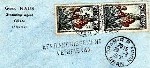 Oran enveloppes pub 1138